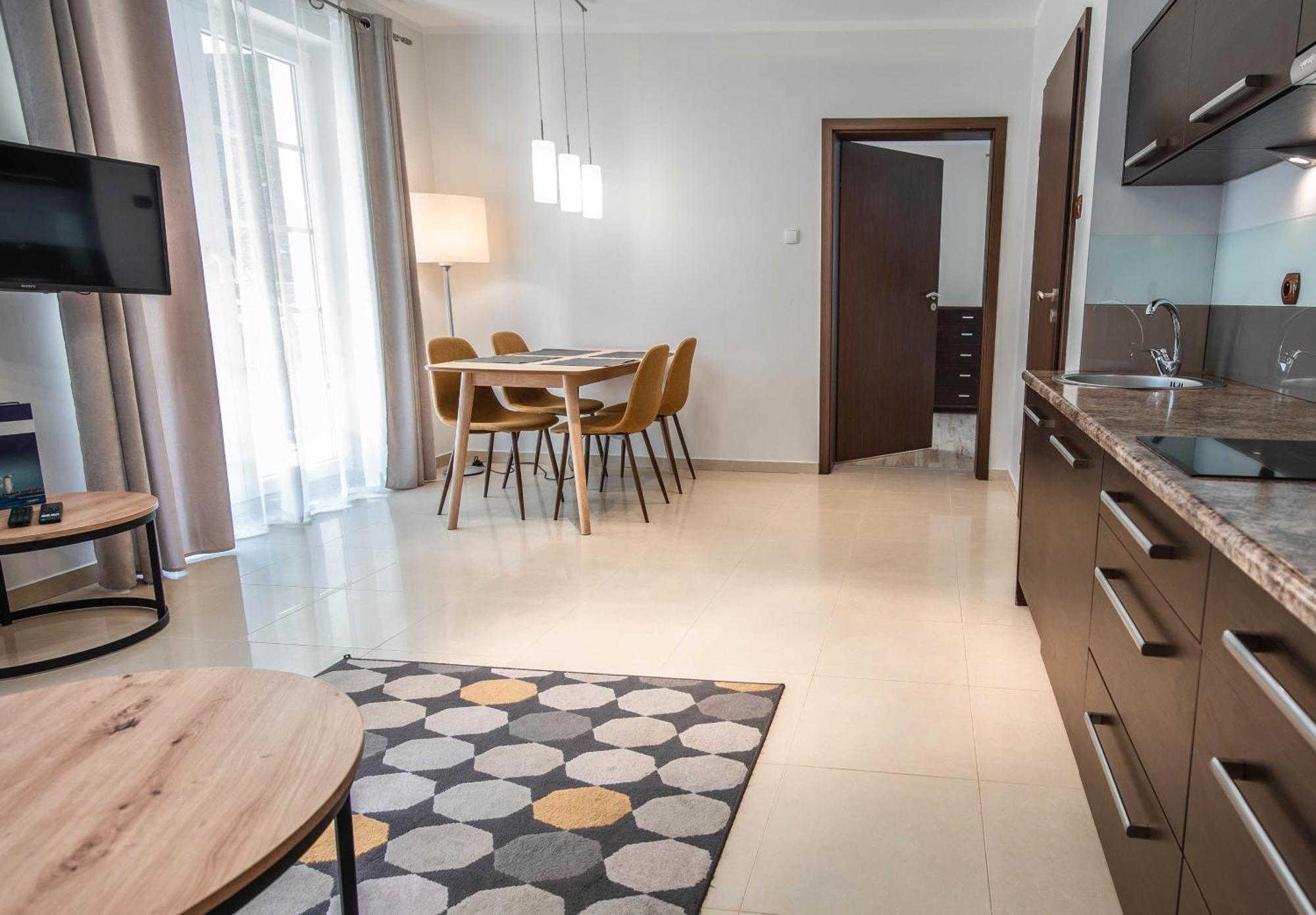 Apartamenty Na Wyspie - Villa Park - Parking 슈비노우이스쳬 외부 사진