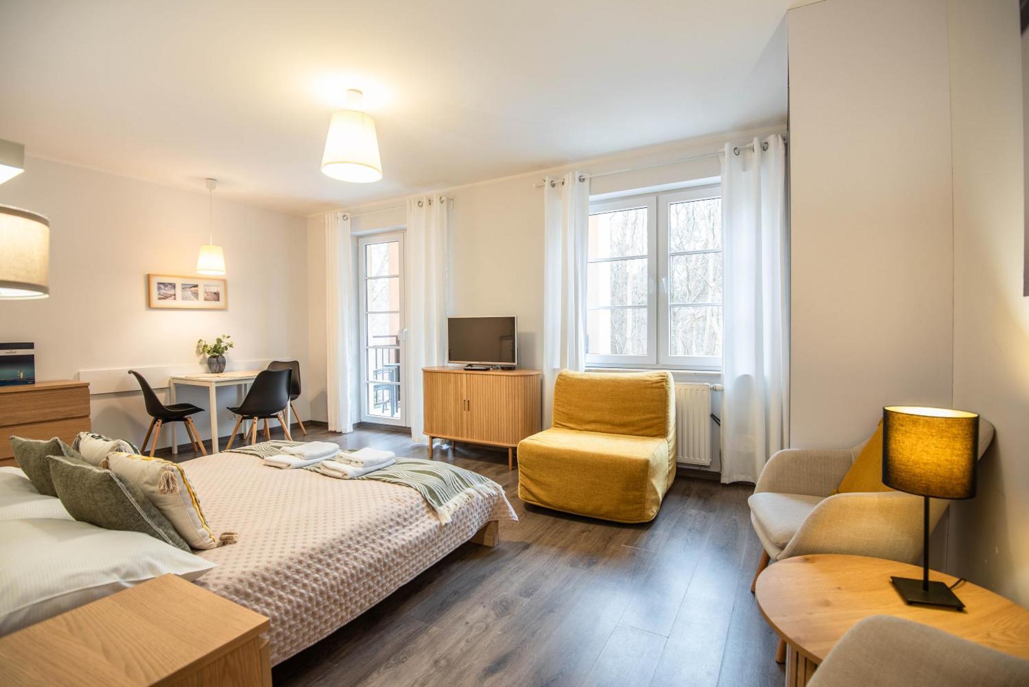 Apartamenty Na Wyspie - Villa Park - Parking 슈비노우이스쳬 외부 사진