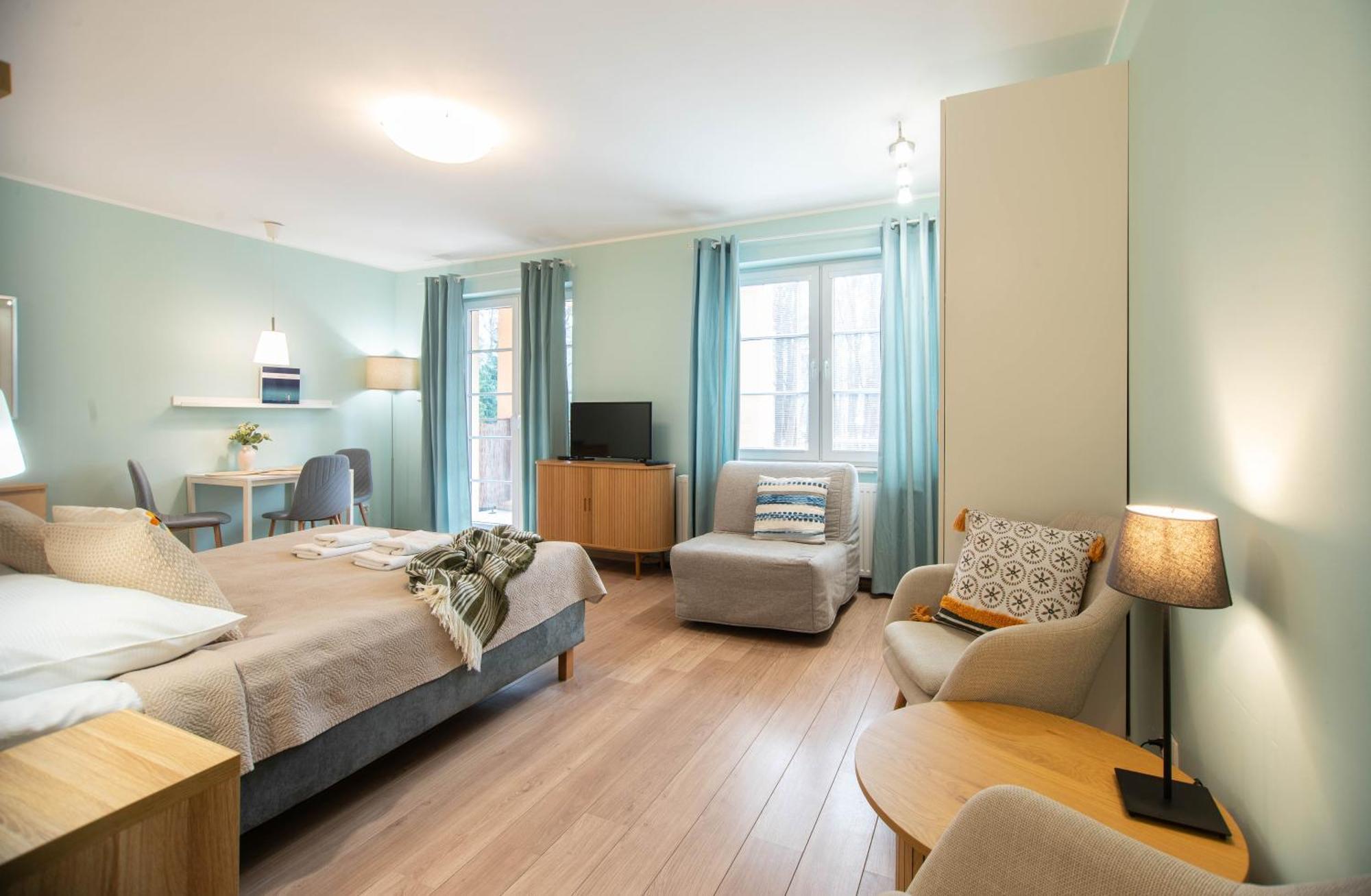Apartamenty Na Wyspie - Villa Park - Parking 슈비노우이스쳬 외부 사진